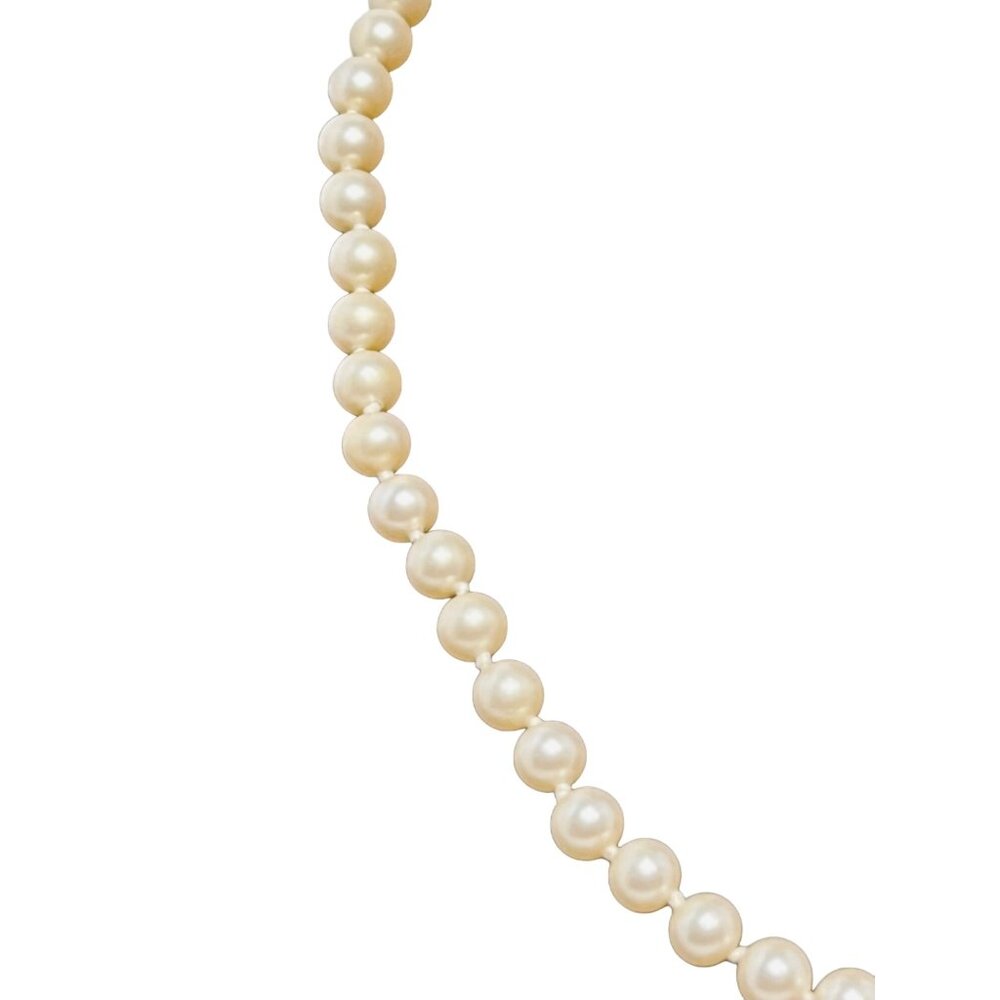 Vintage Faux Pearl Choker Necklace (5386) - Picture 2 of 9